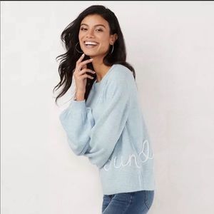 LC Lauren Conrad Sunday Sweater